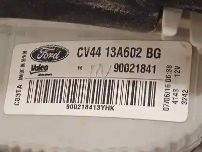 Автозапчасти б/у внутренний правый задний фонарь за ford kuga ii (dm2) 2.0 tdci ссылки oem iam cv4413a602bg 90021841 1938131