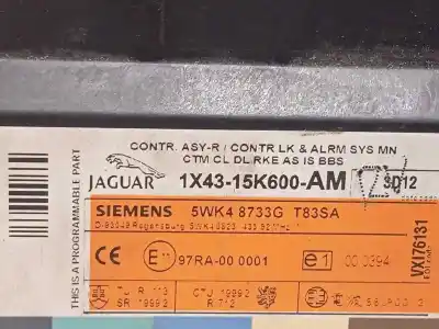 Автозапчасти б/у блок управления комфортом за jaguar x-type i (x400) 2.5 v6 a las 4 ruedas ссылки oem iam 1x4315k600am 5wk48733g 