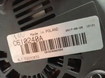 Second-hand car spare part alternator for bmw serie 7 (f01/f02) 740i oem iam references 7603781 2586312 12317603781