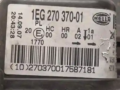 Peça sobressalente para automóvel em segunda mão farol / farolim esquerdo por opel astra gtc 1.4 16v referências oem iam 24451032 1eg27037001 