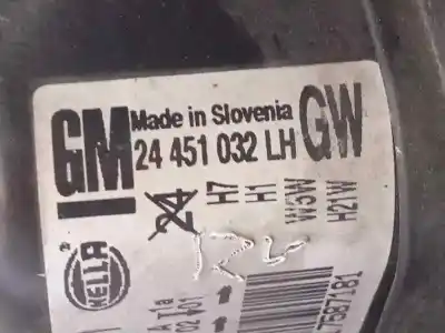 Peça sobressalente para automóvel em segunda mão farol / farolim esquerdo por opel astra gtc 1.4 16v referências oem iam 24451032 1eg27037001 