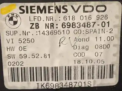 Peça sobressalente para automóvel em segunda mão quadrante por bmw serie 3 berlina (e90) 318d referências oem iam 6983487  62106983487