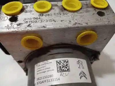 Автозапчастина б/у абс для citroen jumpy fugón confort xl посилання на oem iam 9808055980 970084 0265956240