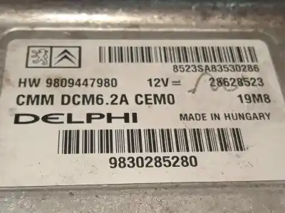Автозапчасти б/у блок управления двигателем за citroen jumpy fugón confort xl ссылки oem iam 9830285280 28628523 9809447980
