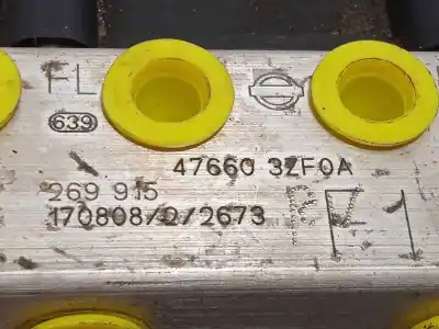 Second-hand car spare part abs for nissan pulsar (c13) acenta oem iam references 476603zf0a 269915 2265106455