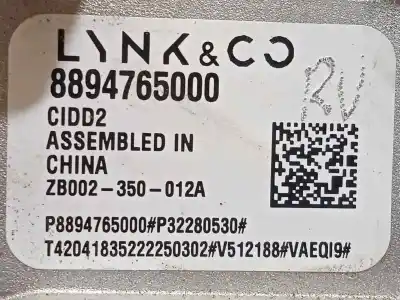 Автозапчасти б/у преобразователь мощности за lynk & co 01 phev ссылки oem iam 8894765000  p8894765000