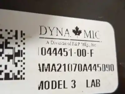 Автозапчастина б/у задній лівий нижний рычаг для tesla model 3  посилання на oem iam 104445100f  