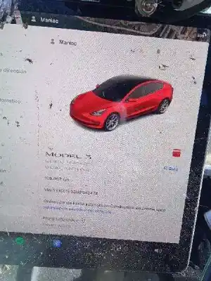 Second-hand car spare part multifunction display for tesla model 3  oem iam references 1089543 p108954301 108954301h