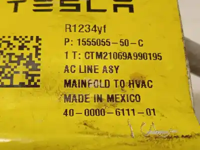 Автозапчастина б/у труби кондиціонації для tesla model 3  посилання на oem iam 155505550c  