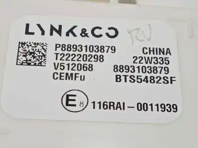 Автозапчастина б/у блок управління комфортом для lynk & co 01 phev посилання на oem iam 8893103879 p8893103879 