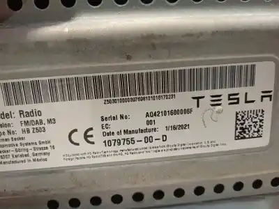 Автозапчастина б/у електронний модуль для tesla model 3  посилання на oem iam 107975500d  