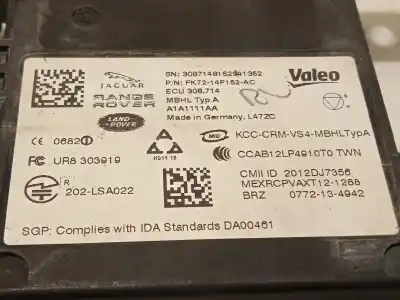 Peça sobressalente para automóvel em segunda mão sensor por jaguar xe (x760) 2.0 d referências oem iam fk7214f152ac t2r11015 