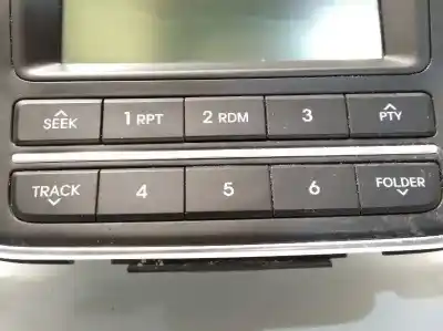 Автозапчастина б/у аудіо система / радіо cd для hyundai i30 (gd) turbo посилання на oem iam 96170a6210gu  