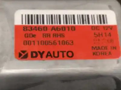 Автозапчастина б/у регулятор скла заднього правого для hyundai i30 (gd) turbo посилання на oem iam 83480a6050 83460a6010 83481a6010