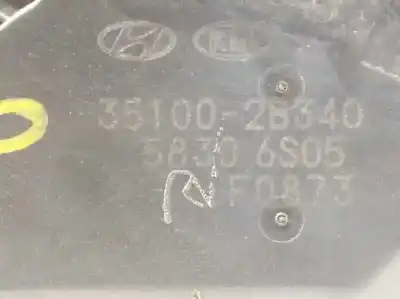 Автозапчастина б/у коробка метелика для hyundai i30 (gd) turbo посилання на oem iam 351002b340  