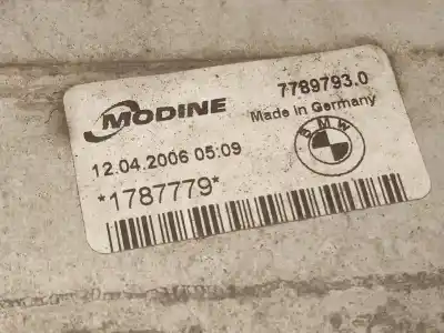 Peça sobressalente para automóvel em segunda mão intercooler por bmw x3 (e83) 2.0d referências oem iam 1787779 7789783 