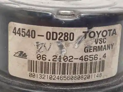 Pezzo di ricambio per auto di seconda mano abs per toyota yaris (ksp9/scp9/nlp9) 1.4 turbodiesel cat riferimenti oem iam 445400d280 06210246564 895410d480