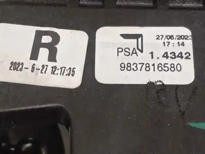Автозапчасти б/у рычаг переключения передач за citroen c3 / c3 origin iii (sx) 1.2 vti 82 ссылки oem iam 9837816580  