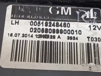 Автозапчасти б/у левый задний фонарь за opel combo furgoneta/monovolumen (x12) 1.3 cdti (b05) ссылки oem iam 51924846 00519248460 