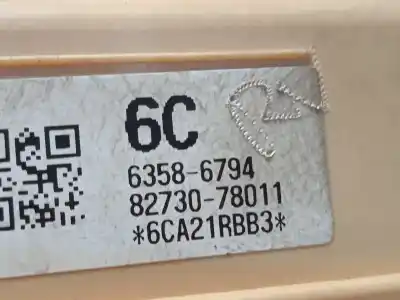 Second-hand car spare part fuse box unit for lexus nx 300h 4wd oem iam references 8273078011  