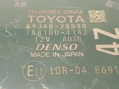 Second-hand car spare part electronic module for lexus nx 300h 4wd oem iam references 8934078040 1881004142 