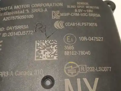 Peça sobressalente para automóvel em segunda mão sensor por lexus nx 300h 4wd referências oem iam 8816278040 a2c7575050100 