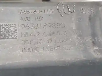 Автозапчасти б/у регулятор стекла переднего левого за peugeot 308 sw ii (lc_, lj_, lr_, lx_, l4_) 1.6 bluehdi 100 ссылки oem iam 9678189880  