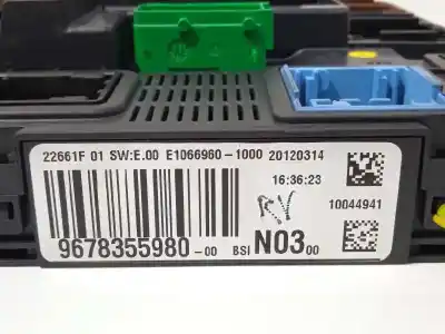 Gebrauchtes Autoersatzteil relais sicherungskasten multifunktionsrelais zum peugeot 208 allure oem-iam-referenzen 9678355980 1611426880 