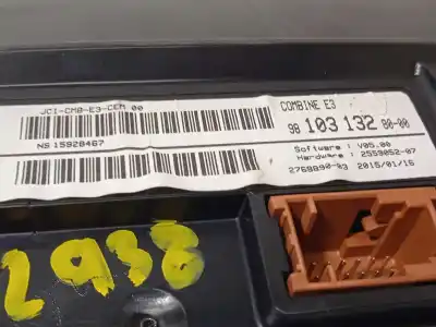 Peça sobressalente para automóvel em segunda mão quadrante por citroen c4 cactus feel referências oem iam 9810313280  