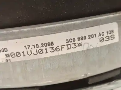 Автозапчастина б/у передня ліва подушка безопасности для volkswagen passat b6 variant (3c5) 2.0 tdi посилання на oem iam 3c0880201ac 3c0880201ac1qb 