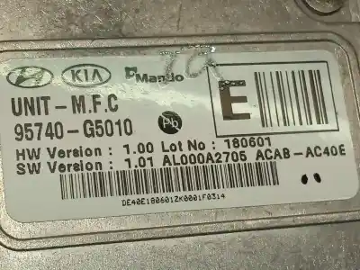 Second-hand car spare part electronic module for kia niro drive oem iam references 95740g5010  