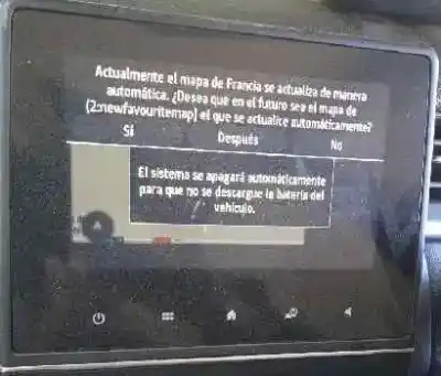 Автозапчастина б/у багатофункційний дисплей для renault captur ii experience посилання на oem iam 280342895r  