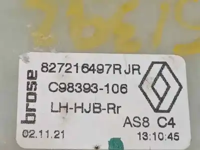 Автозапчастина б/у регулятор склона задній лівий для renault captur ii experience посилання на oem iam 827216497r  