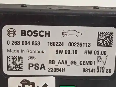 Second-hand car spare part electronic module for citroen c4 picasso feel oem iam references 9814151980 0263004853 