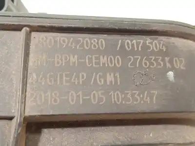Peça sobressalente para automóvel em segunda mão borboleta de admissão por citroen c4 picasso ii 1.2 thp 130 referências oem iam 9801942080  