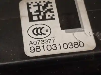 Second-hand car spare part left front door lock for citroen c4 picasso ii 1.2 thp 130 oem iam references 9810310380  