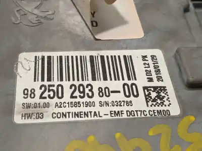 Second-hand car spare part multifunction display for citroen c4 picasso ii 1.2 thp 130 oem iam references 9825029380 a2c15851900 98248992xy