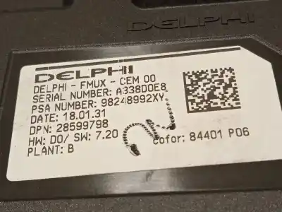 Second-hand car spare part multifunction display for citroen c4 picasso ii 1.2 thp 130 oem iam references 9825029380 a2c15851900 98248992xy