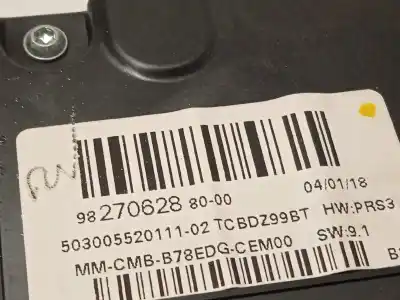 Second-hand car spare part dashboard for citroen c4 picasso ii 1.2 thp 130 oem iam references 9827062880  