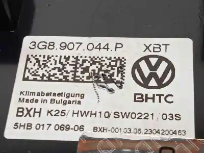 Автозапчасти б/у климат-контроль за volkswagen passat variant (cb5) 2.0 bluemotion ссылки oem iam 3g8907044p 5hb017069 3g8907044pxbt