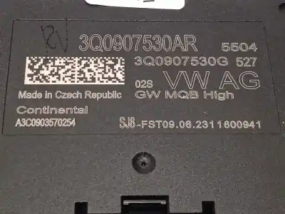 Автозапчасти б/у электронный модуль за volkswagen passat variant (cb5) 2.0 bluemotion ссылки oem iam 3q0907530ar  