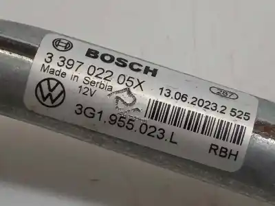 Автозапчасти б/у мотор переднего стеклоочистителя за volkswagen passat variant (cb5) 2.0 bluemotion ссылки oem iam 3g1955023l 339702205x 3g1955119e