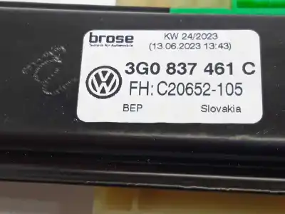 Автозапчасти б/у регулятор стекла переднего левого за volkswagen passat variant (cb5) 2.0 bluemotion ссылки oem iam 3g0837461c 4k0959801 