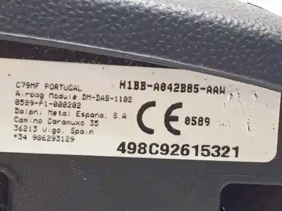 Second-hand car spare part airbag kit for ford fiesta vii (hj, hf) 1.5 tdci oem iam references 2688430 2471221 2421515