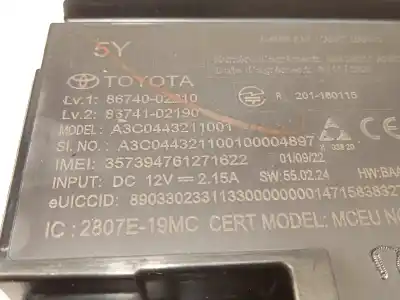 Second-hand car spare part electronic module for toyota corolla (e21) * oem iam references 8674002210 a3c0443211001 8674102190