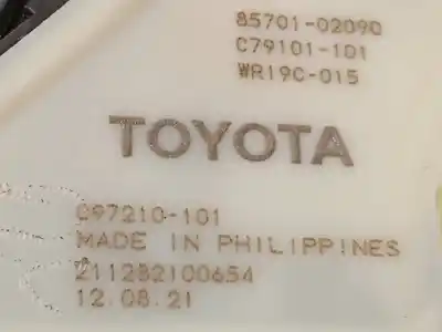 Second-hand car spare part passenger side right window regulator for toyota corolla (e21) * oem iam references 6981002721 8570102090 