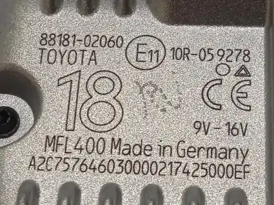 Second-hand car spare part electronic module for toyota auris 1.6 d-4d cat oem iam references 8818102060 a2c757646030 