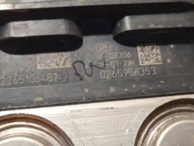 Peça sobressalente para automóvel em segunda mão abs por citroen c4 picasso ii 1.2 thp 130 referências oem iam 9812786180 269936 0265956353