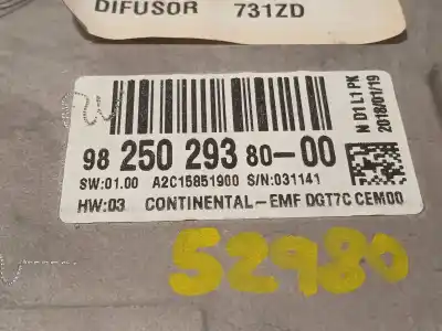 Pezzo di ricambio per auto di seconda mano display multifunzione per citroen c4 picasso ii 1.2 thp 130 riferimenti oem iam 9825029380 a2c15851900 