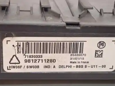 Автозапчастина б/у електронний модуль для citroen c4 picasso feel посилання на oem iam 9812711280  